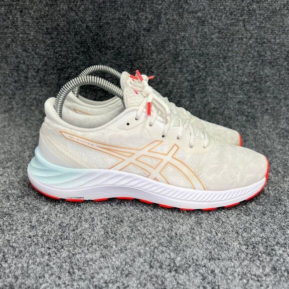 Asics Shoes - Asics Gel-Excite 8 Running Shoes Women's Size 7 White Athletic Training Sneakers